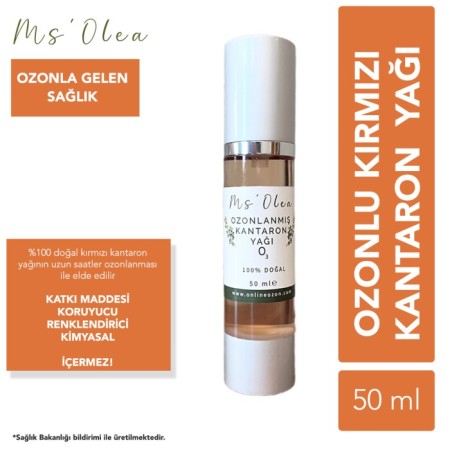 Ms' Olea  Ozonlu Kırmızı Kantaron Yağı 50 ml 